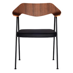 Case Robin Day 675 Chair Black / Walnut